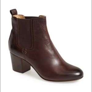 Dark Brown Stella Frye Chelsea Boots size 7.5